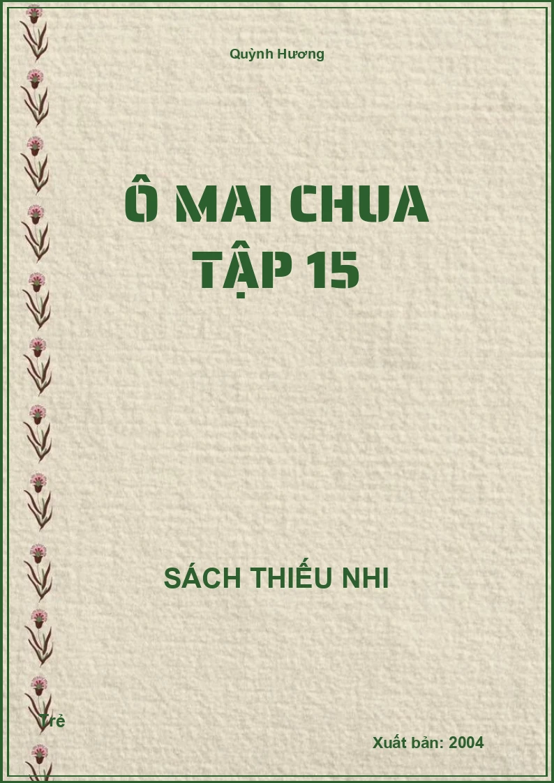 Ô Mai Chua Tập 15