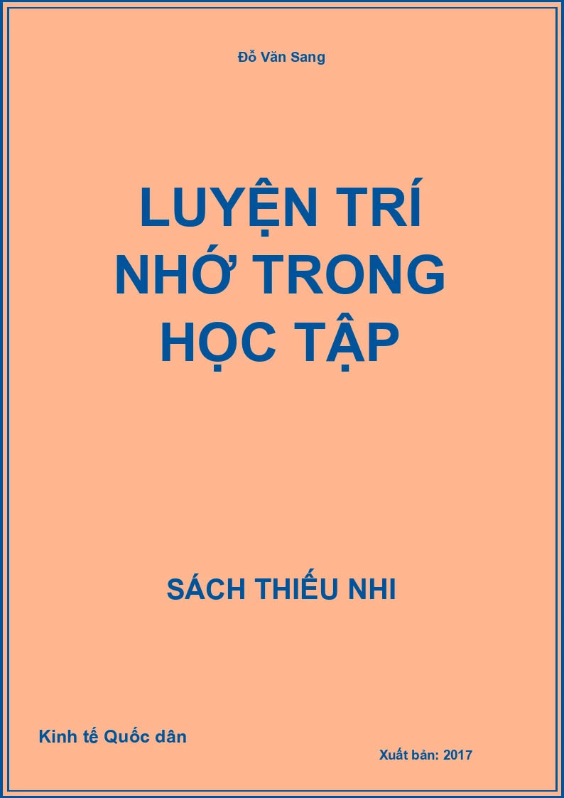 Luyện trí nhớ trong học tập