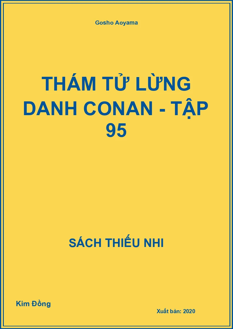 Thám tử lừng danh Conan - Tập 95