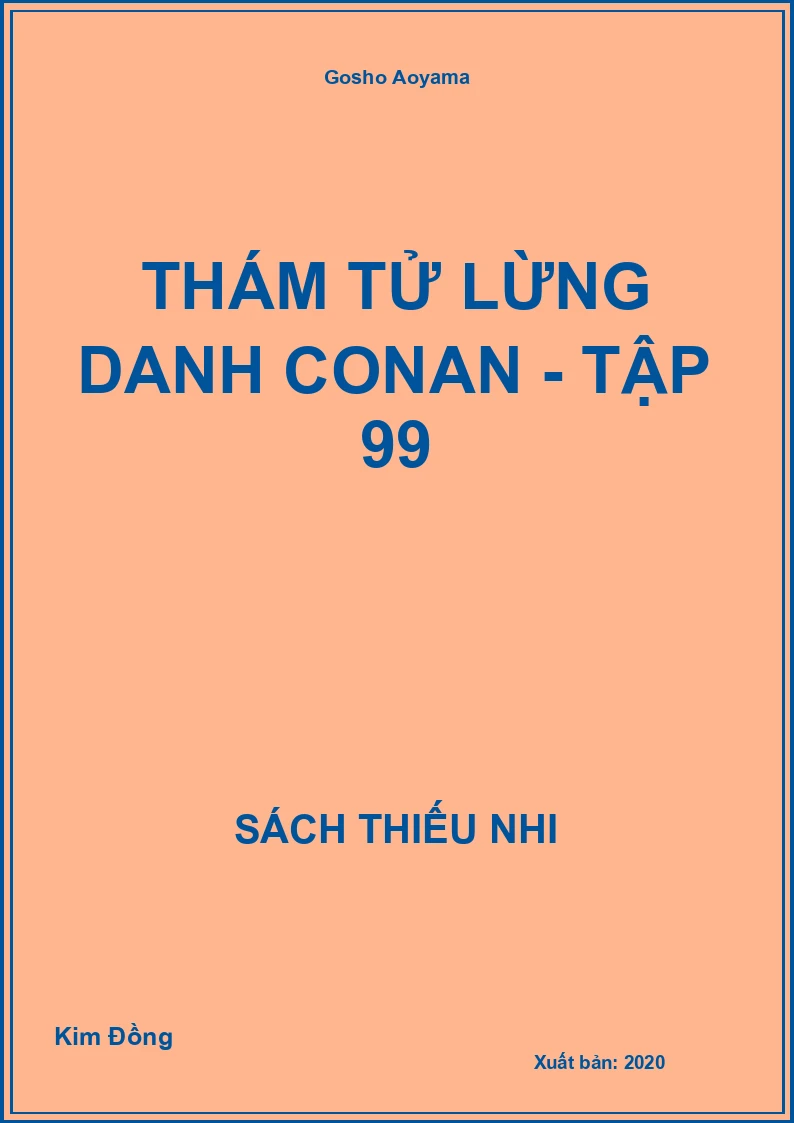 Thám tử lừng danh Conan - Tập 99
