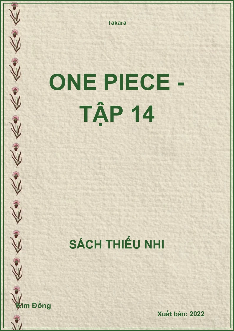 One Piece - Tập 14