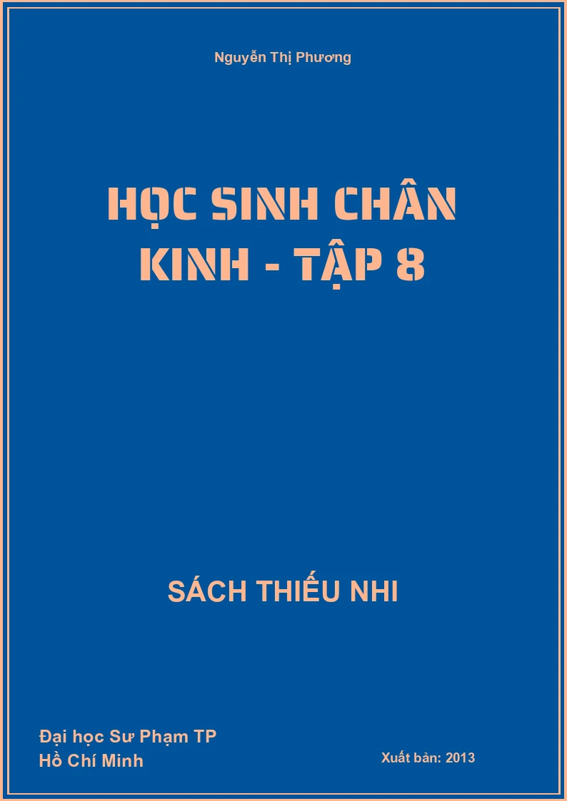 Học sinh chân kinh - Tập 8