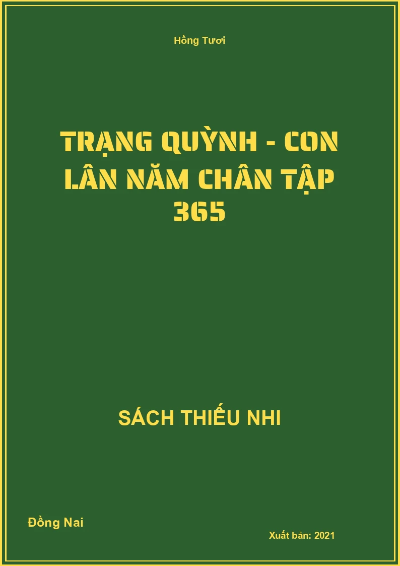 Trạng Quỳnh - con lân năm chân tập 365