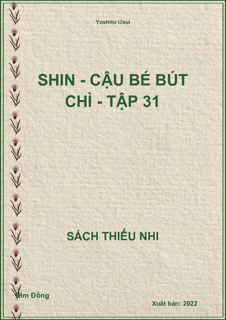 Shin - Cậu bé bút chì - Tập 31