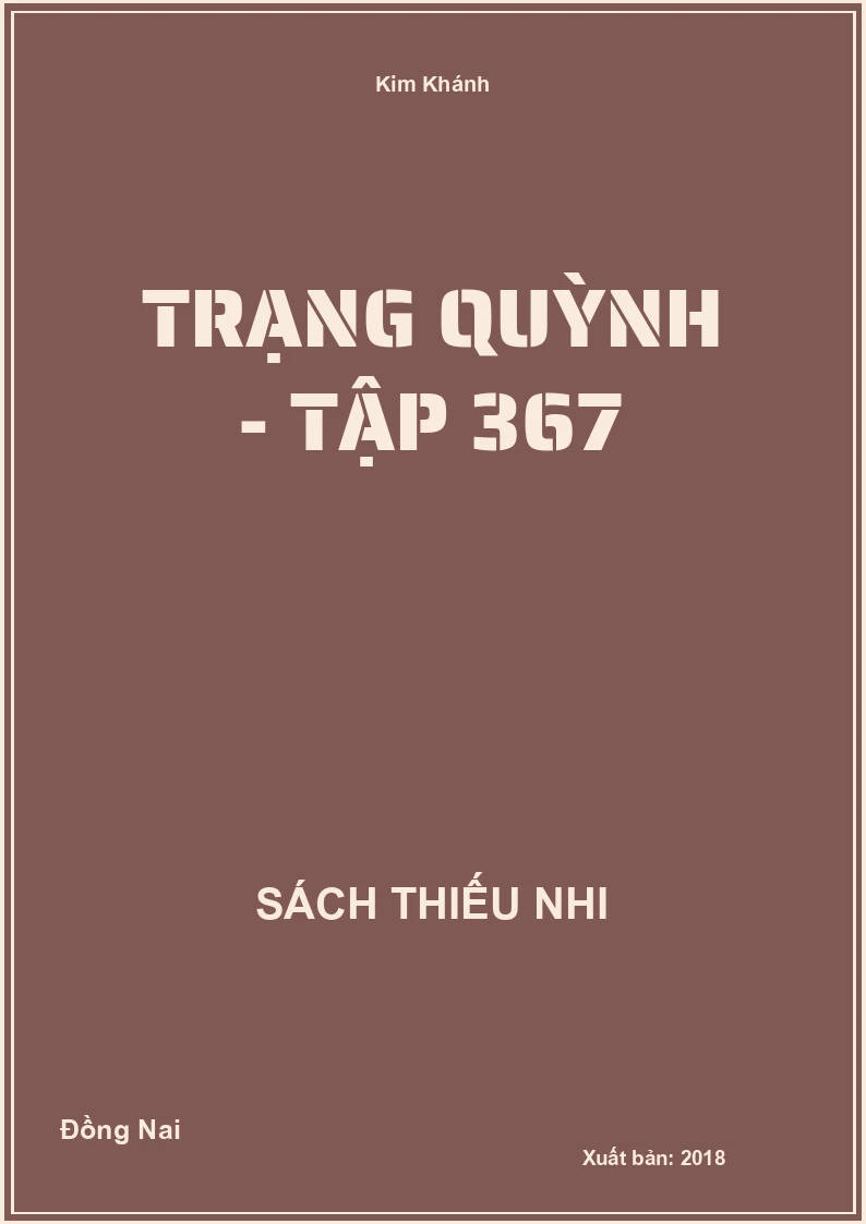 Trạng Quỳnh - Tập 367