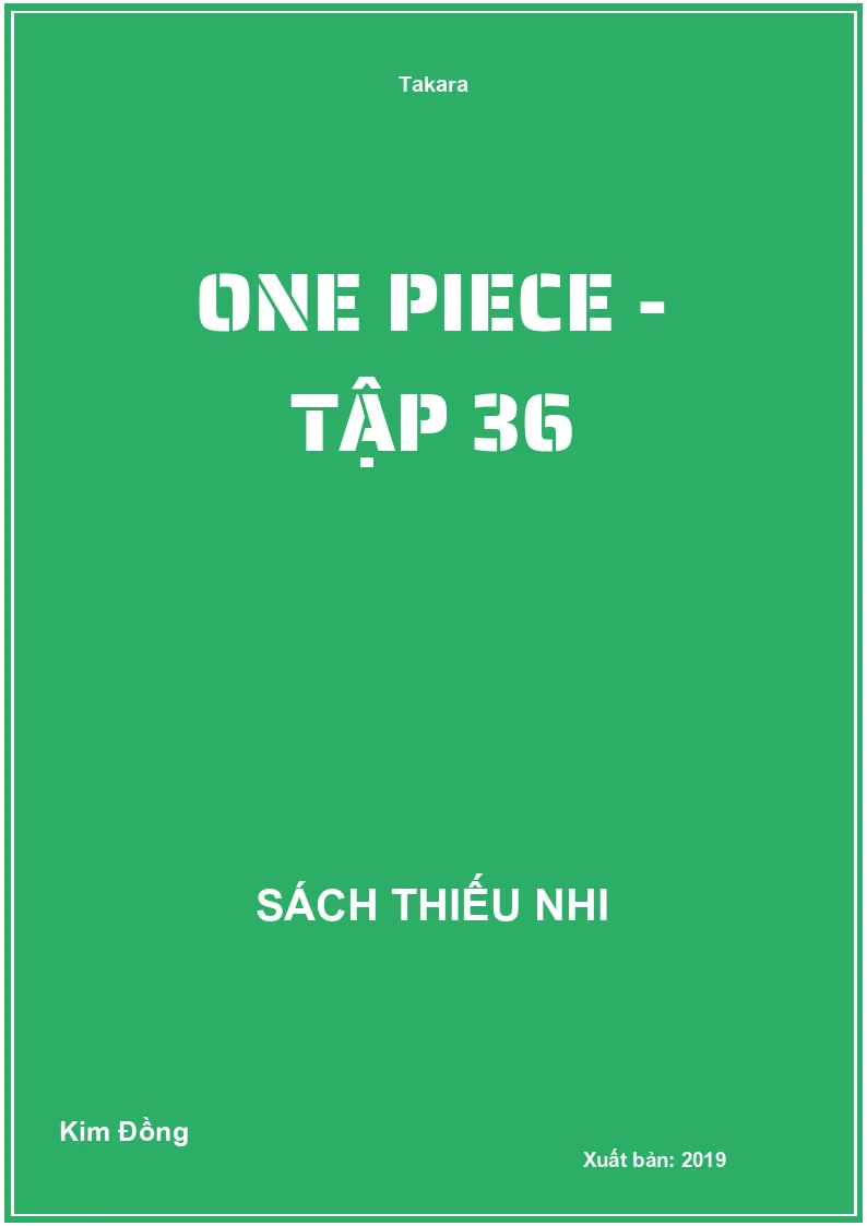 One Piece - Tập 36