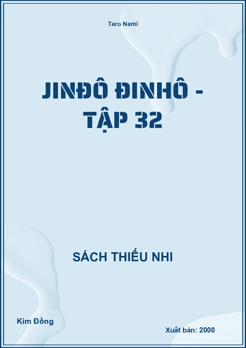 Jinđô đinhô - Tập 32