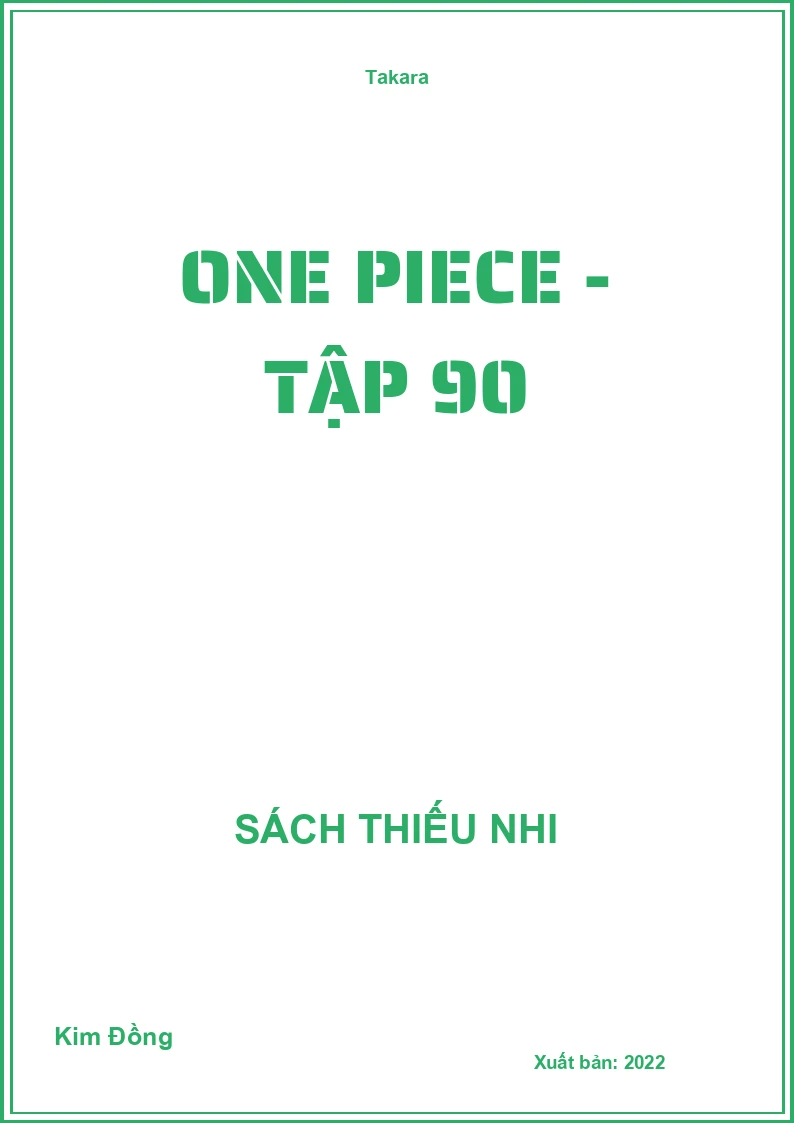 One Piece - Tập 90
