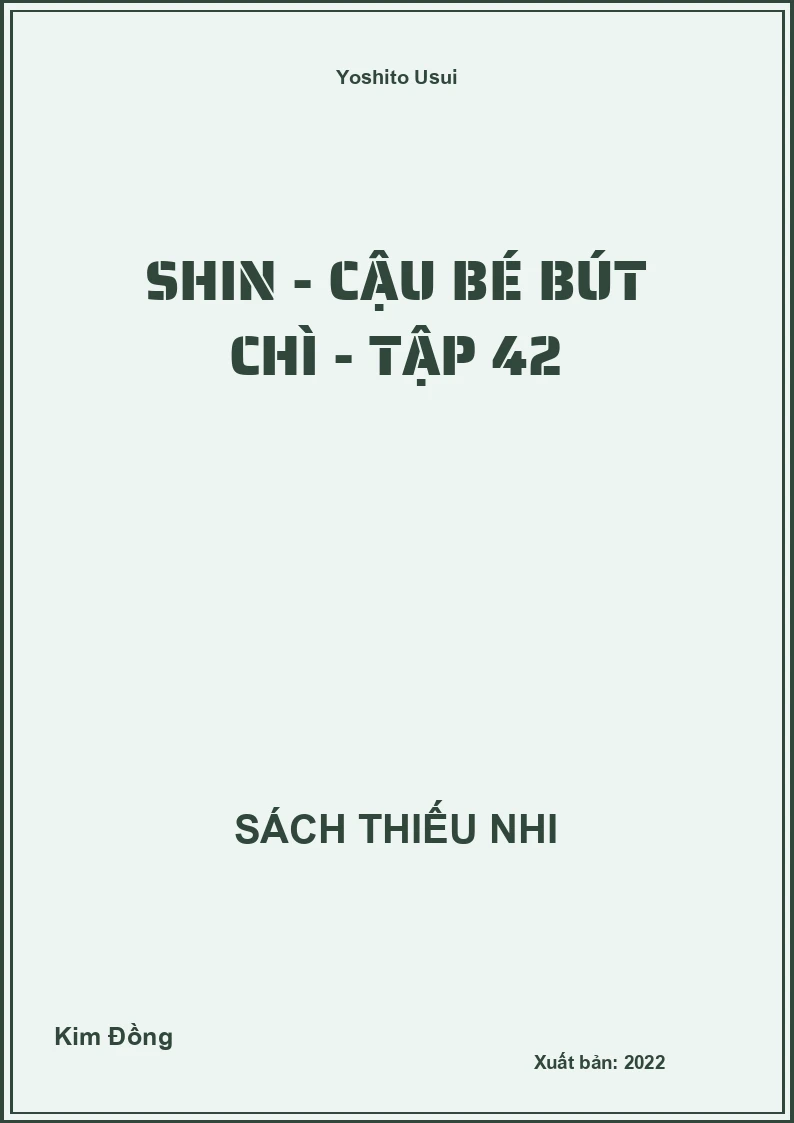 Shin - Cậu bé bút chì - Tập 42