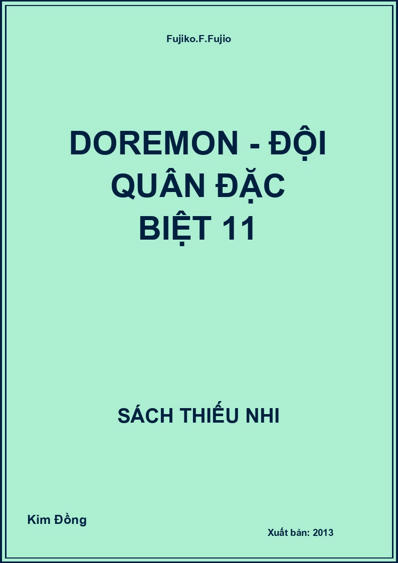 Doremon - Đội quân đặc biệt 11