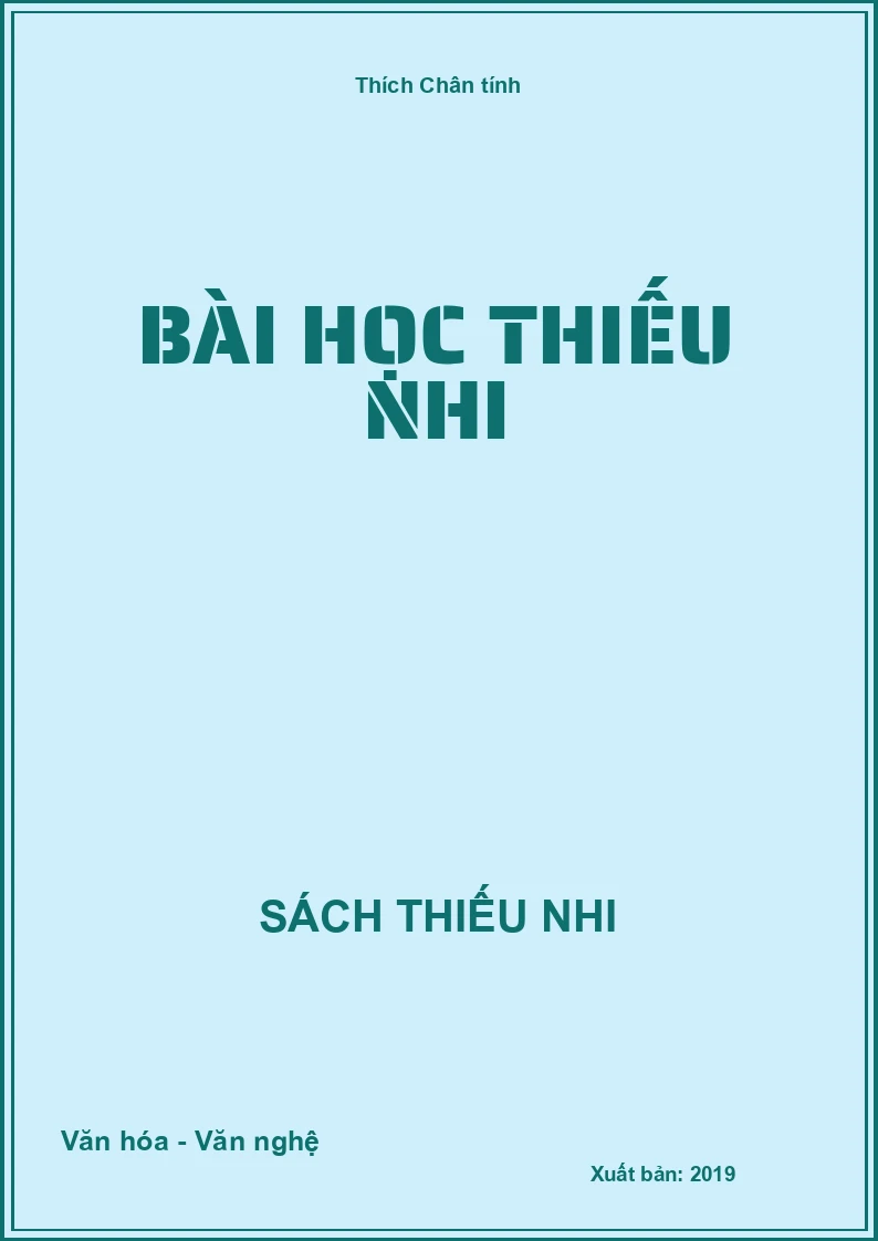 Bài học thiếu nhi