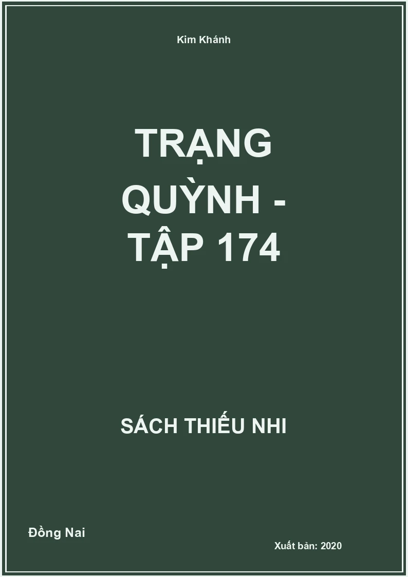 Trạng Quỳnh - Tập 174