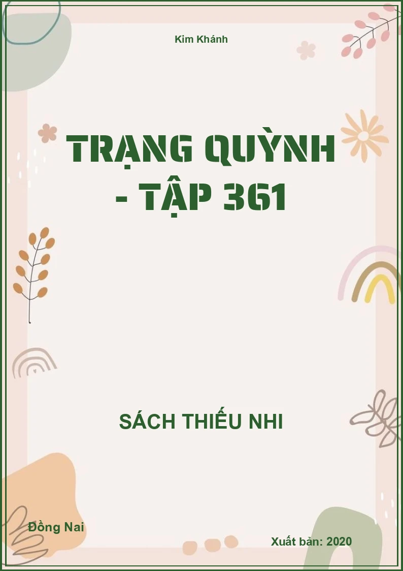 Trạng Quỳnh - Tập 361
