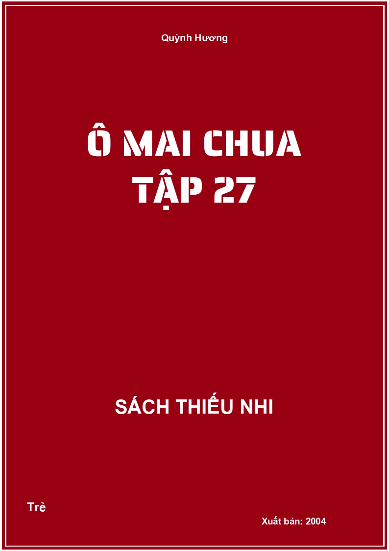 Ô Mai Chua Tập 27