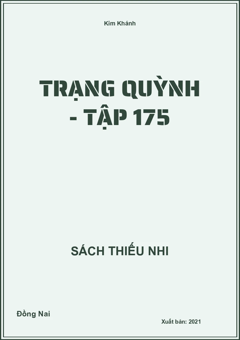Trạng Quỳnh - Tập 175