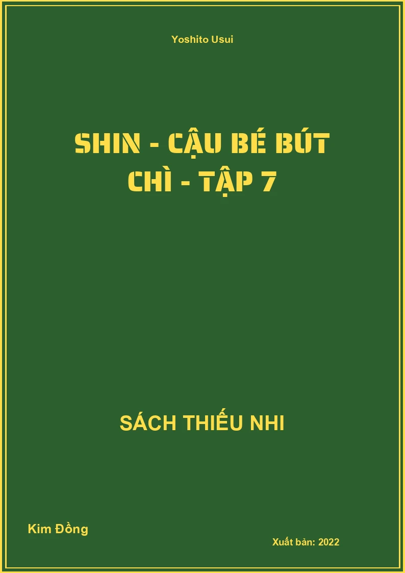 Shin - Cậu bé bút chì - Tập 7