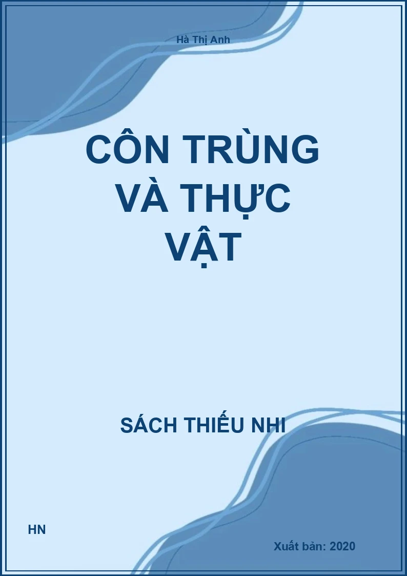 Côn trùng và thực vật