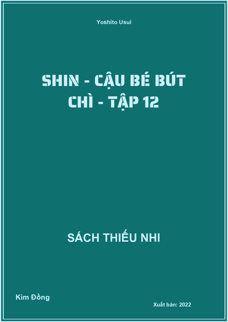 Shin - Cậu bé bút chì - Tập 12