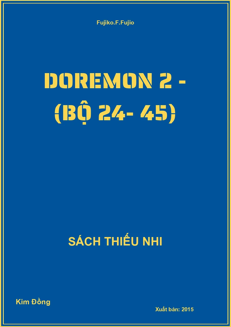 Doremon 2 - (Bộ 24- 45)
