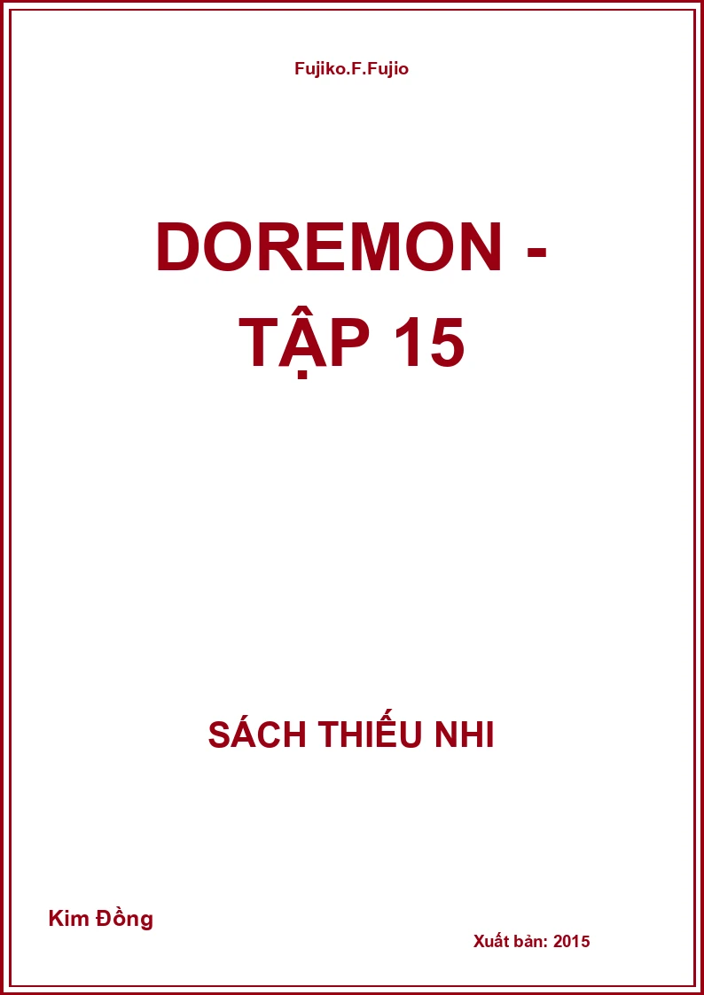Doremon - Tập 15