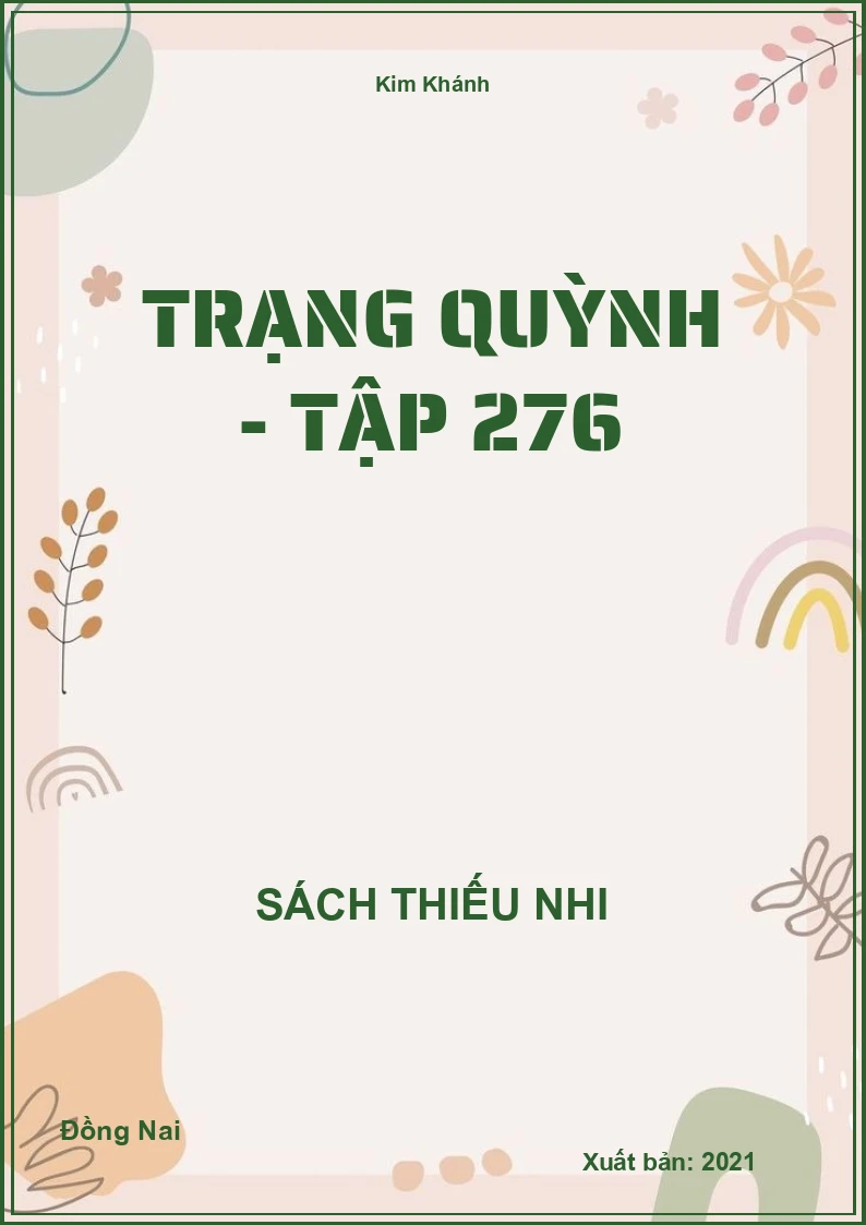 Trạng Quỳnh - Tập 276