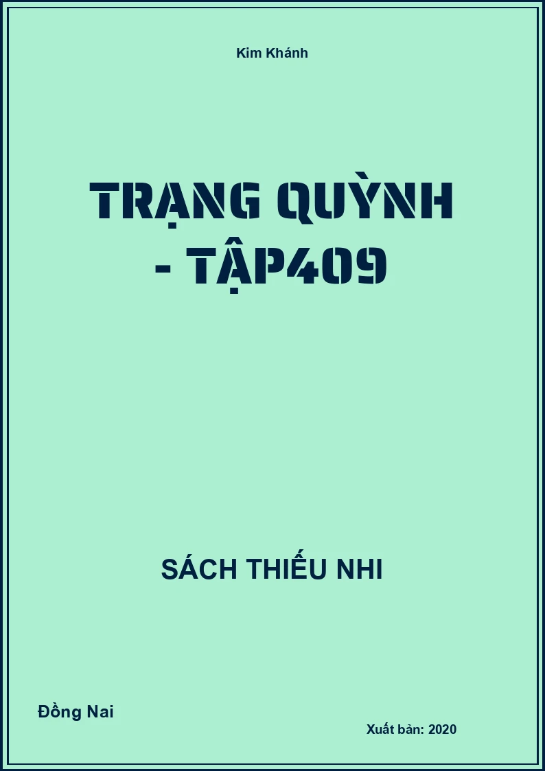 Trạng Quỳnh - Tập409