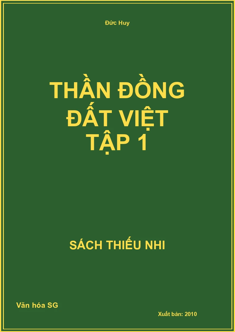 Thần đồng Đất Việt tập 1