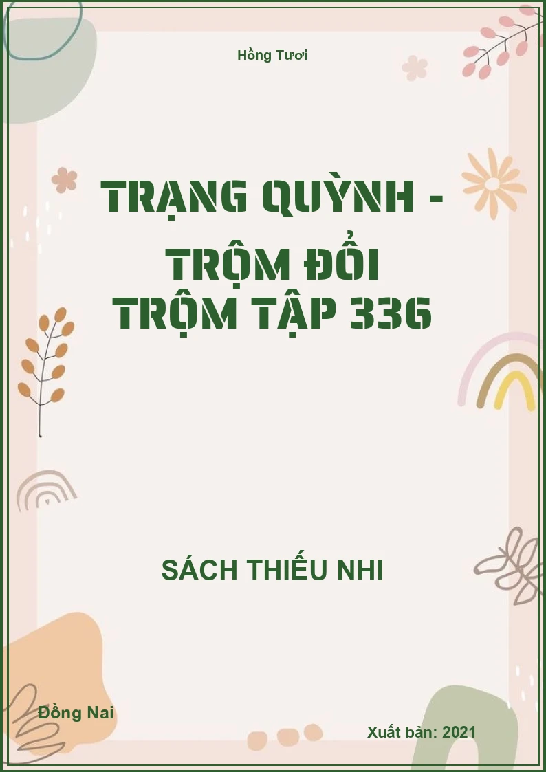 Trạng Quỳnh - Trộm Đổi trộm tập 336