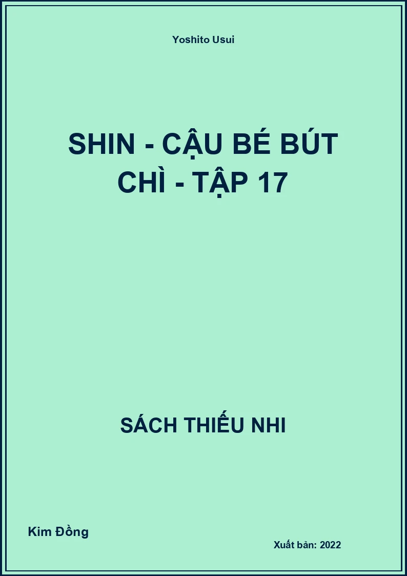 Shin - Cậu bé bút chì - Tập 17