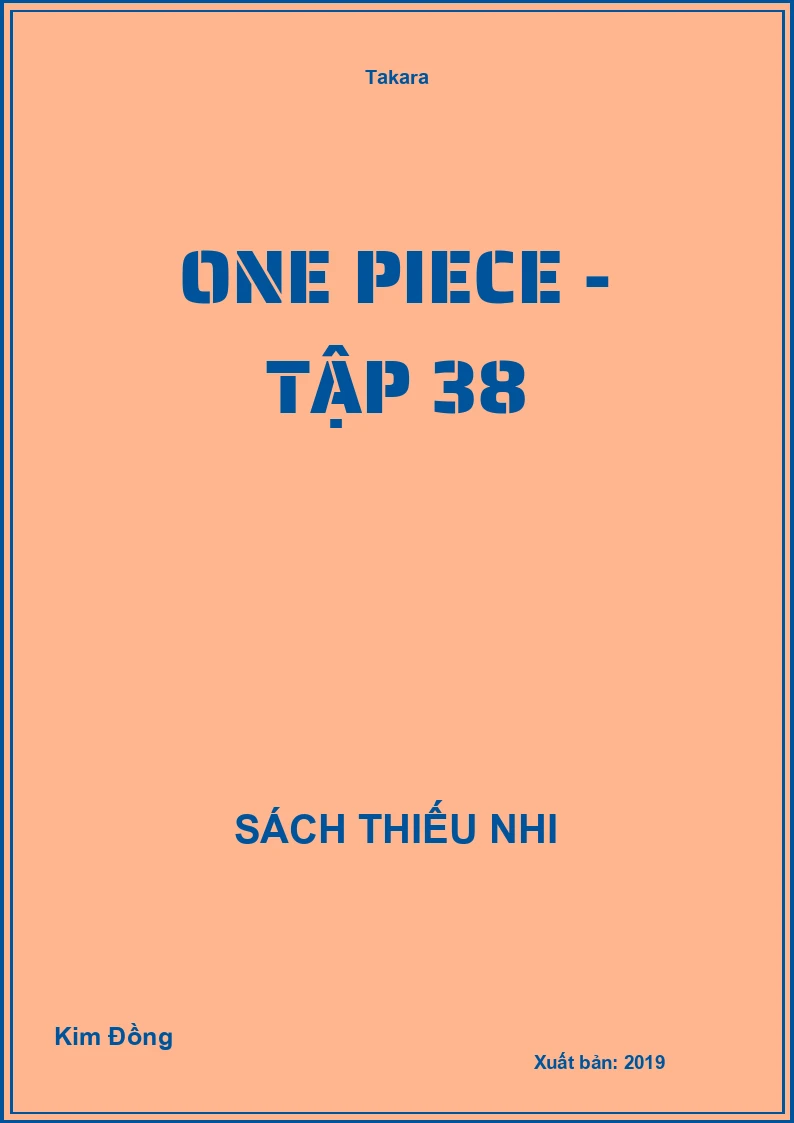 One Piece - Tập 38