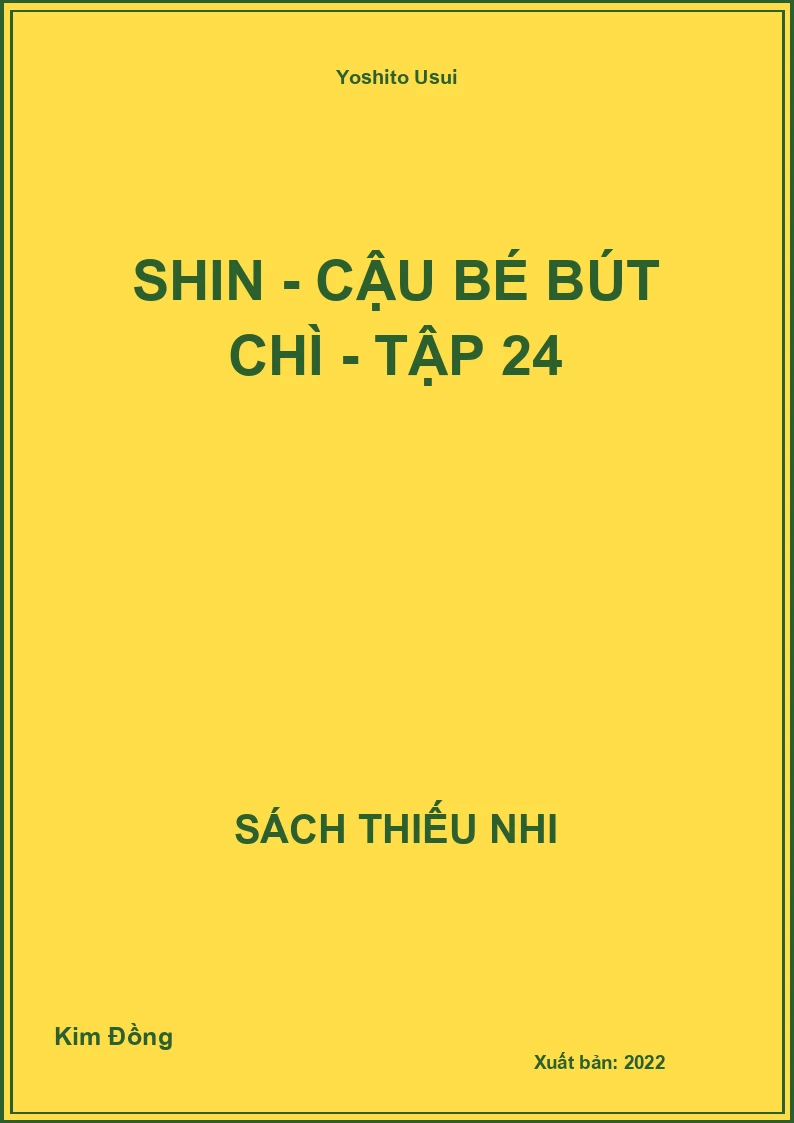 Shin - Cậu bé bút chì - Tập 24