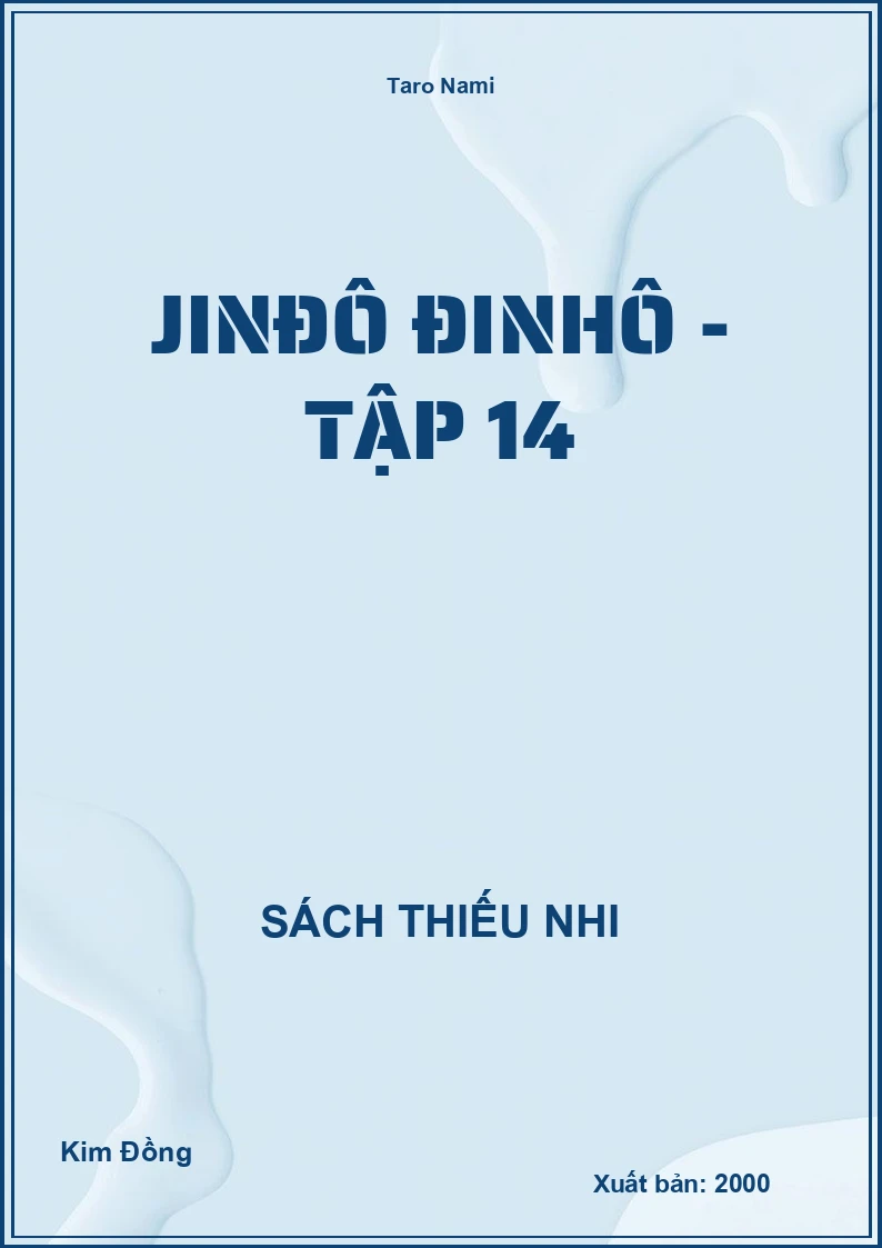 Jinđô đinhô - Tập 14