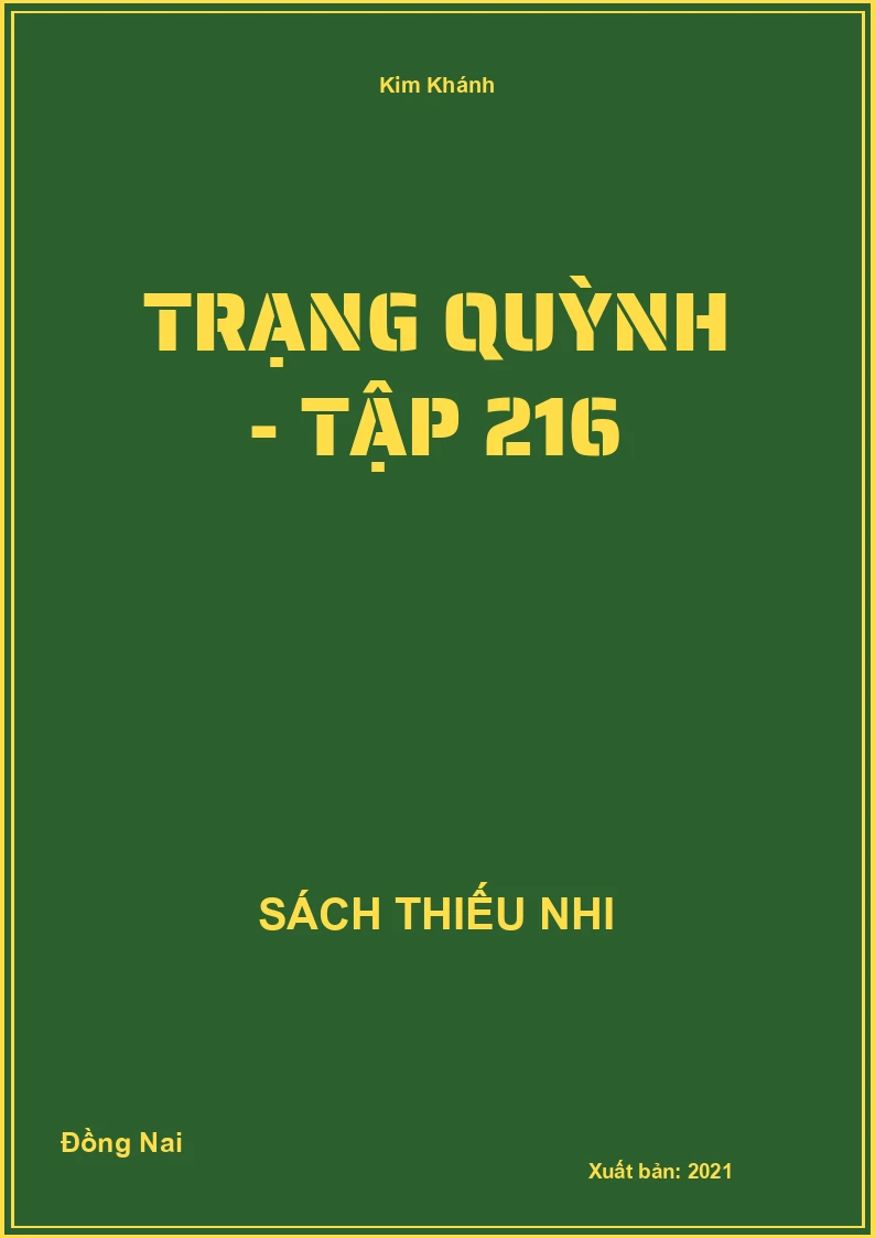 Trạng Quỳnh - Tập 216