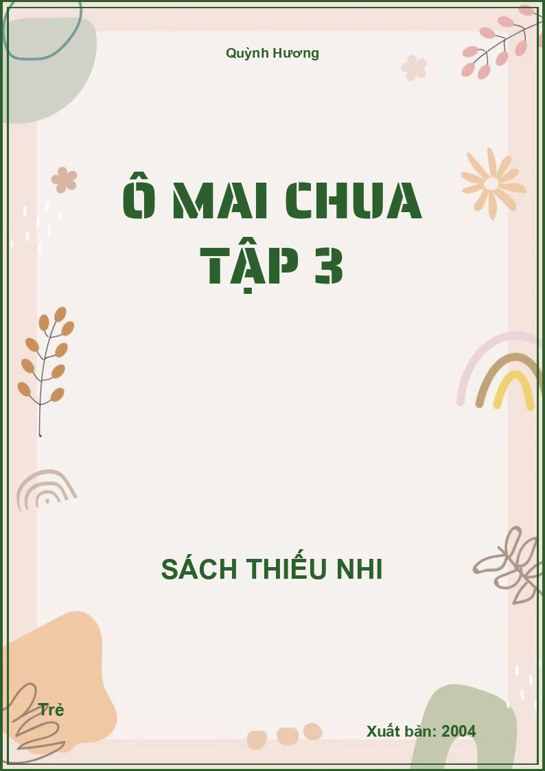Ô Mai Chua Tập 3