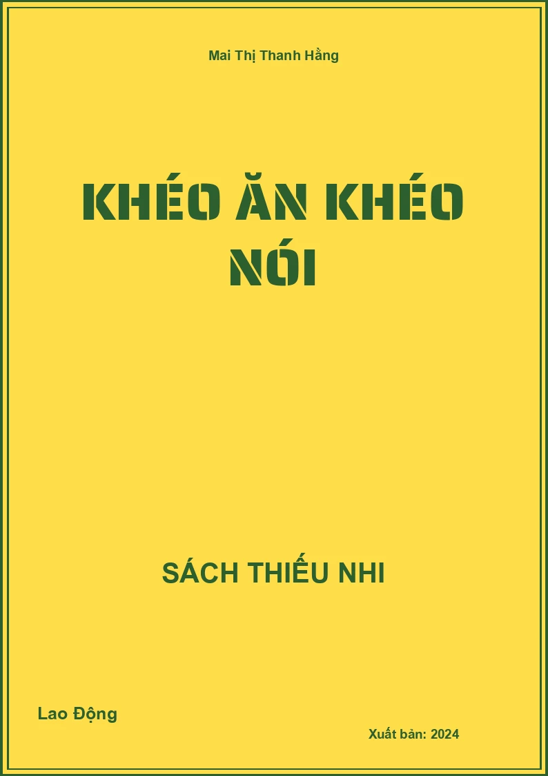 Khéo ăn khéo nói
