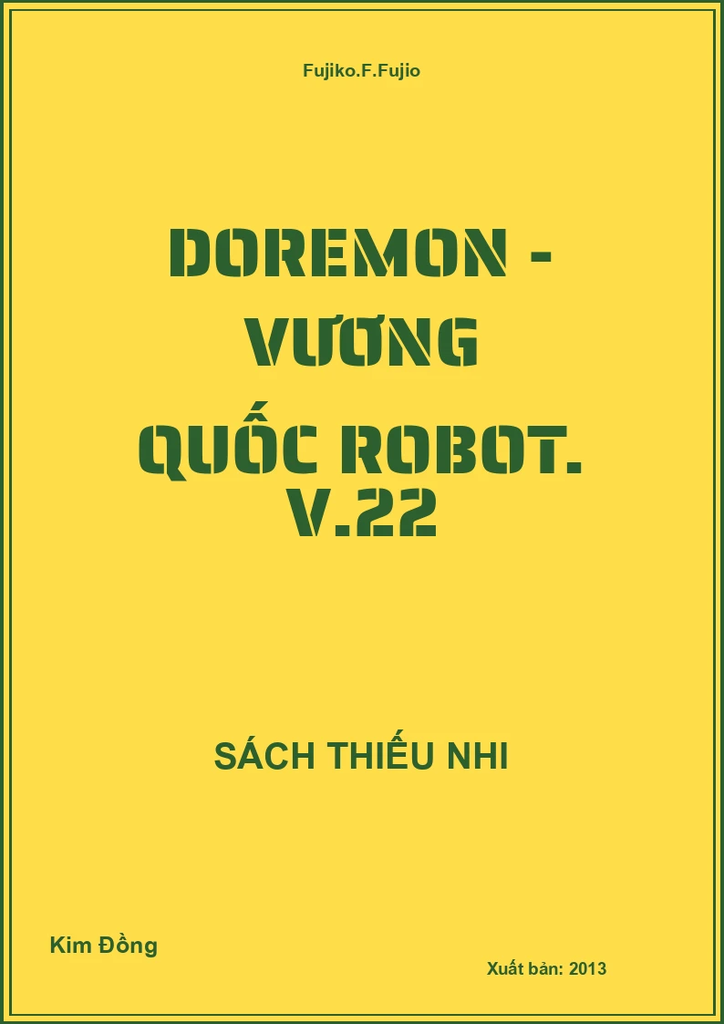 Doremon - Vương quốc robot. V.22