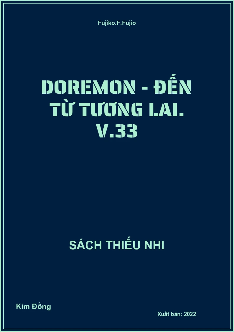 Doremon - Đến từ tương lai. V.33