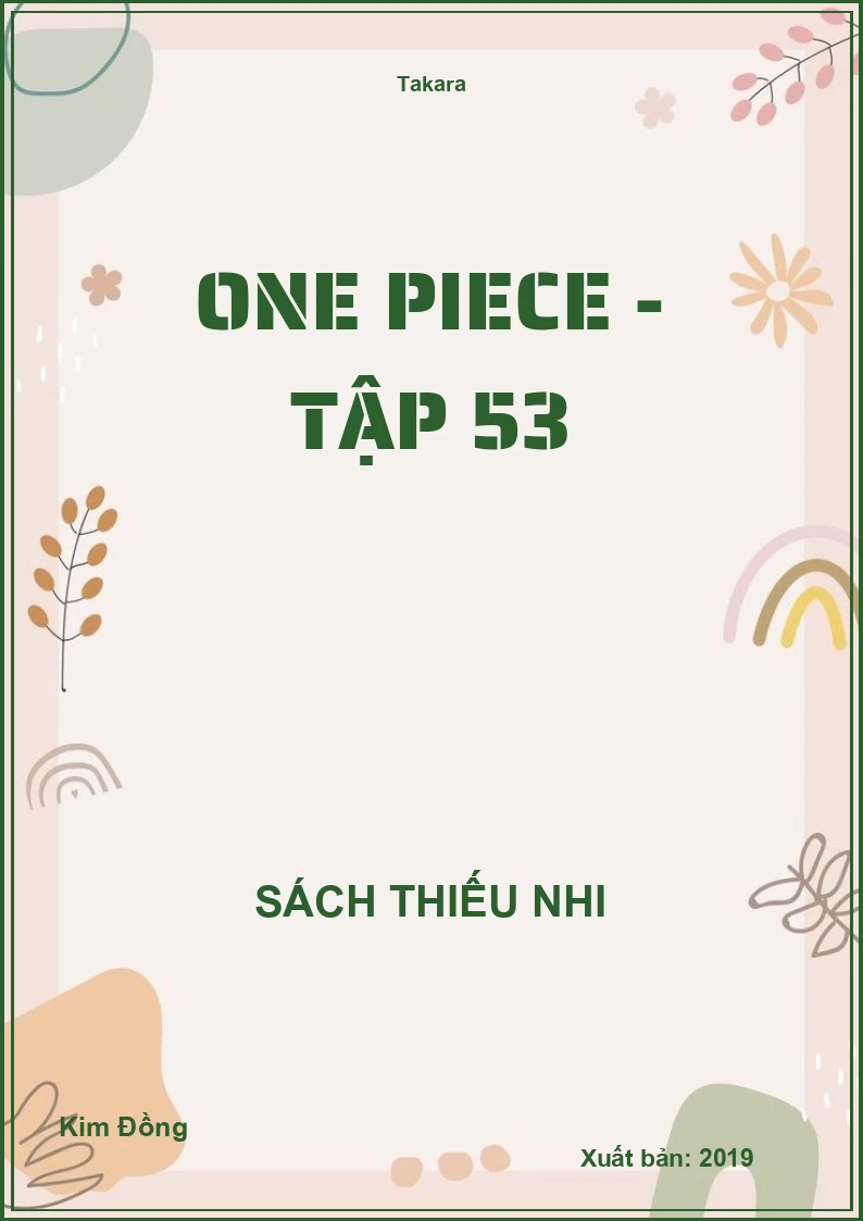 One Piece - Tập 53