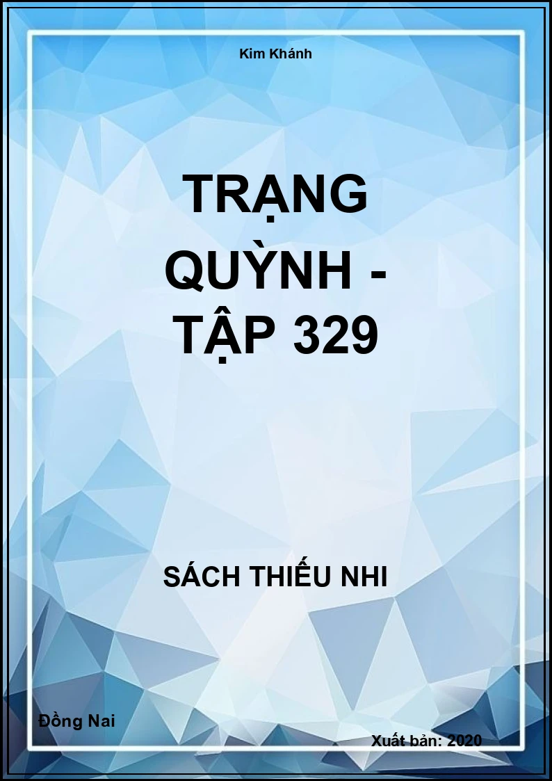 Trạng Quỳnh - Tập 329