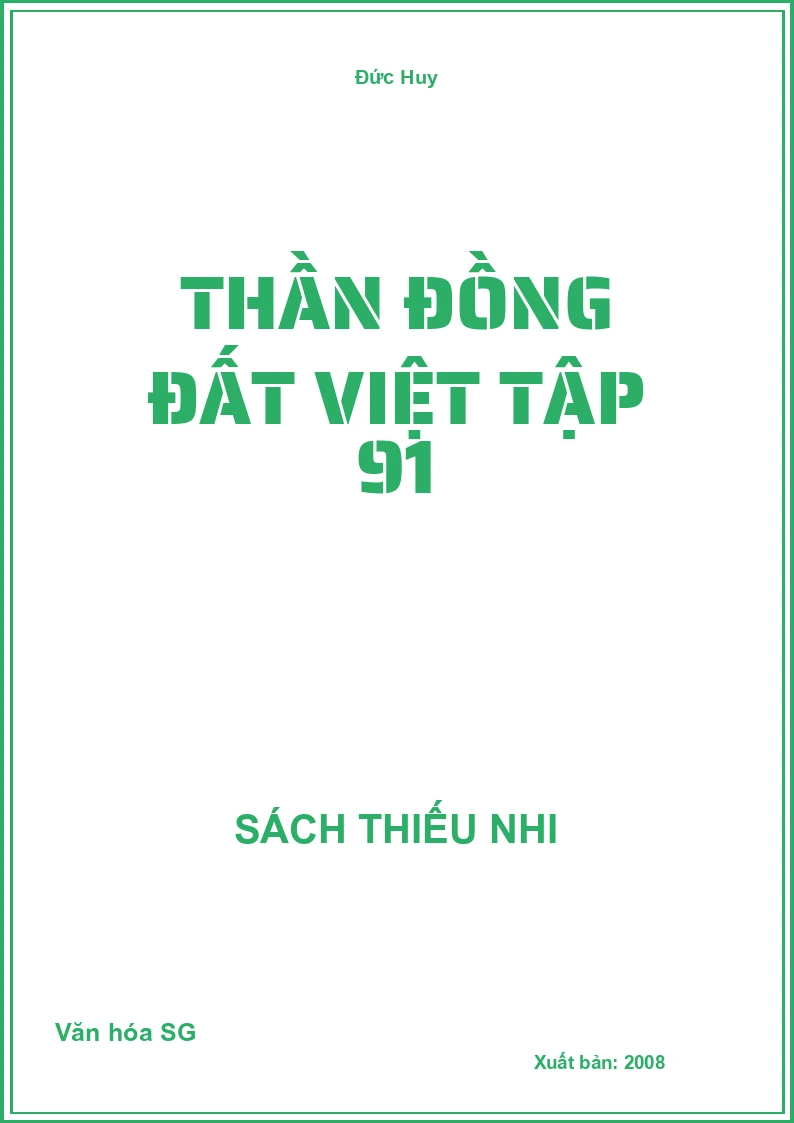 Thần đồng Đất Việt tập 91