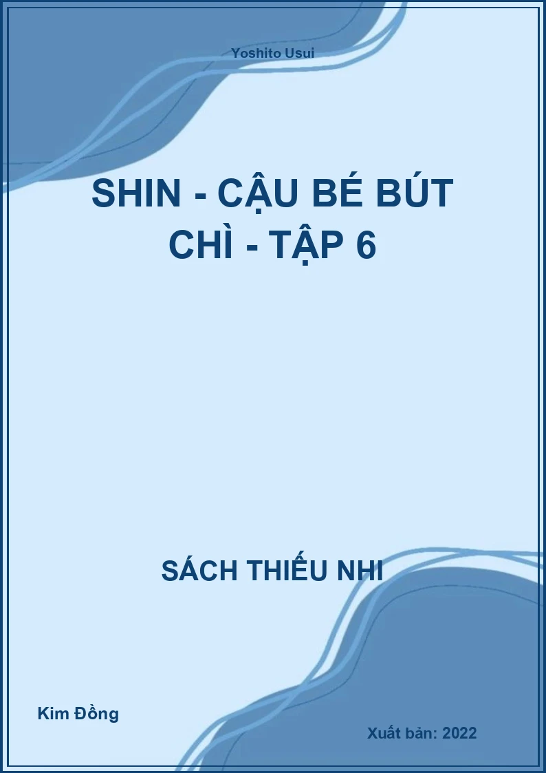 Shin - Cậu bé bút chì - Tập 6