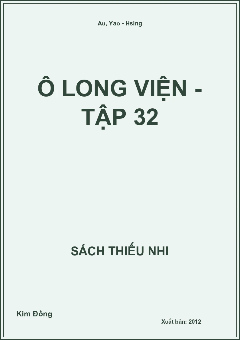 Ô Long Viện - tập 32