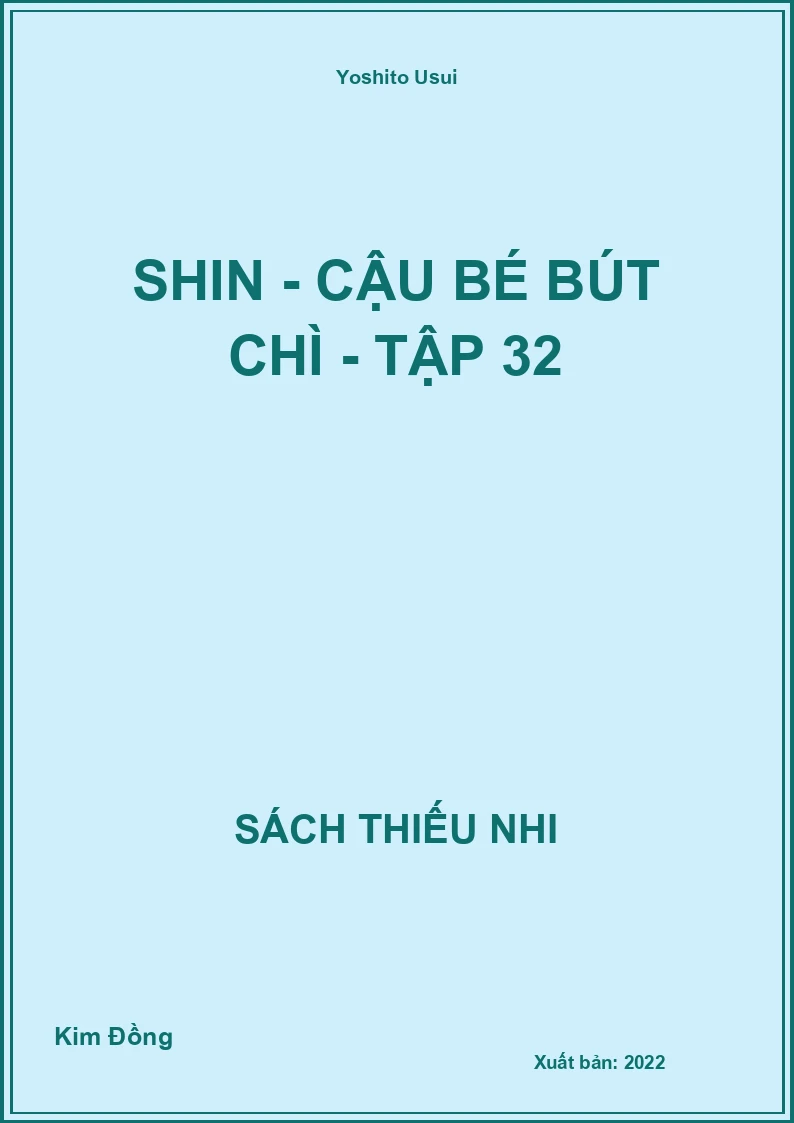 Shin - Cậu bé bút chì - Tập 32