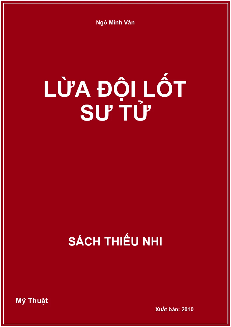 Lừa đội lốt sư tử