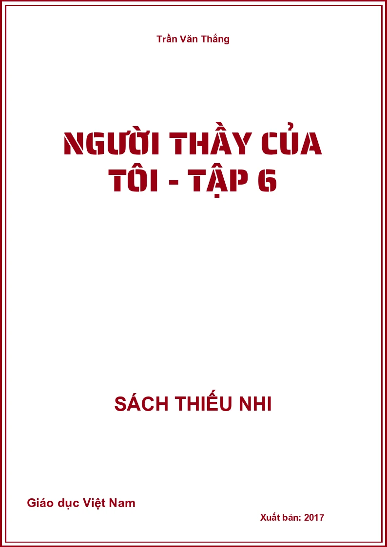 Người thầy của tôi - Tập 6
