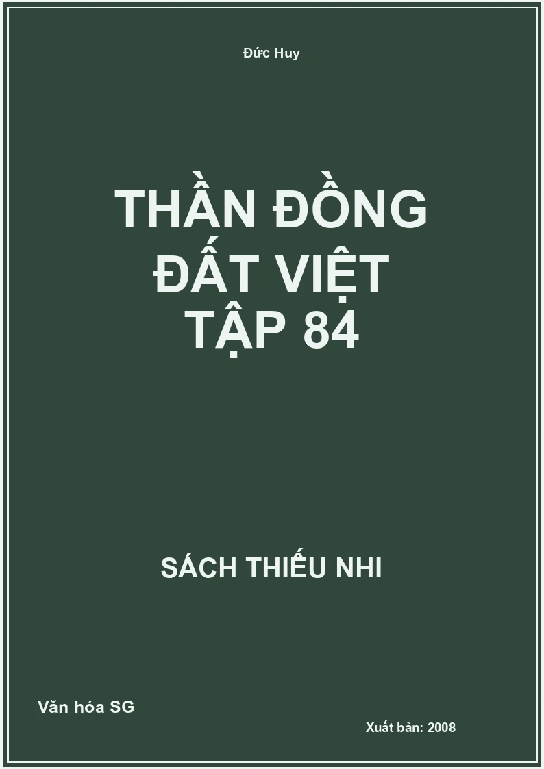 Thần đồng Đất Việt tập 84