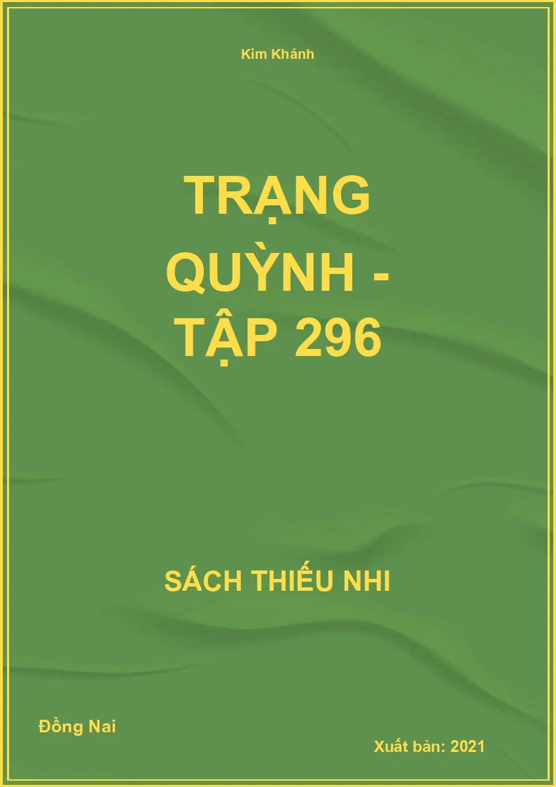 Trạng Quỳnh - Tập 296