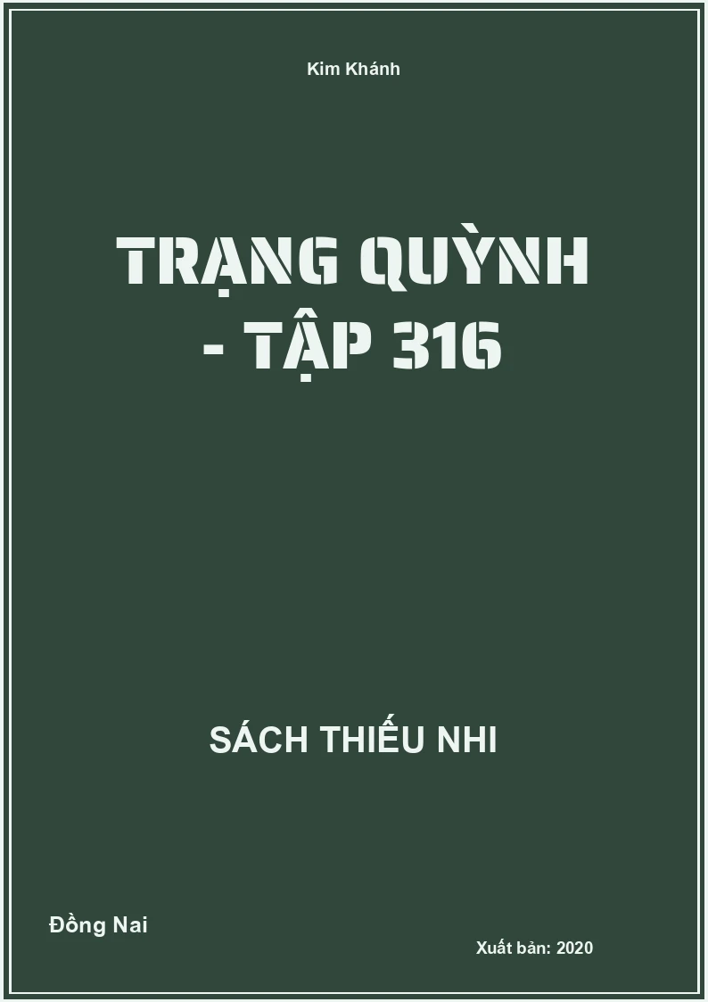 Trạng Quỳnh - Tập 316