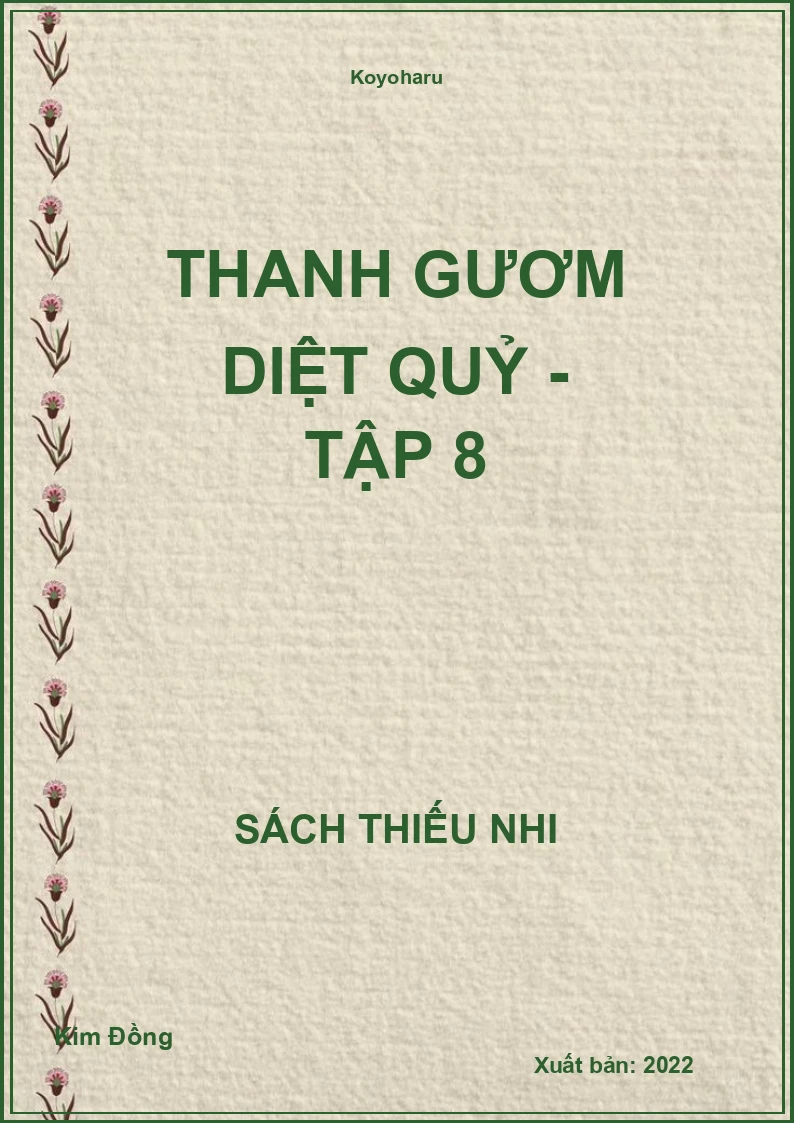 Thanh Gươm diệt quỷ - Tập 8