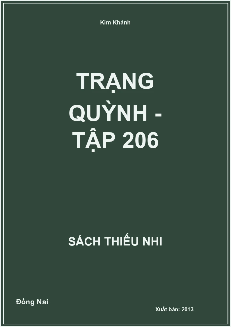 Trạng Quỳnh - Tập 206